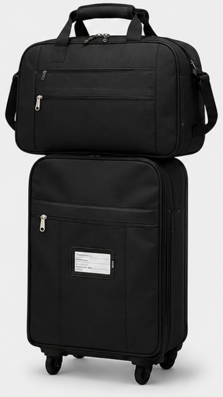 PRIORITY SIZE CABIN BAG SETS Black