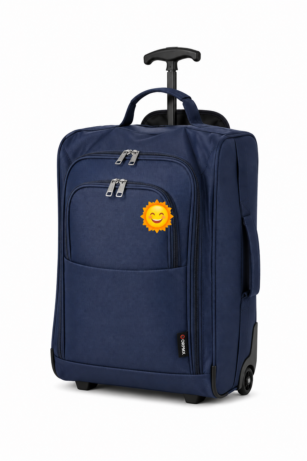 5 Cities Hand Luggage Cabin Bag (55x40x20cm) Navy