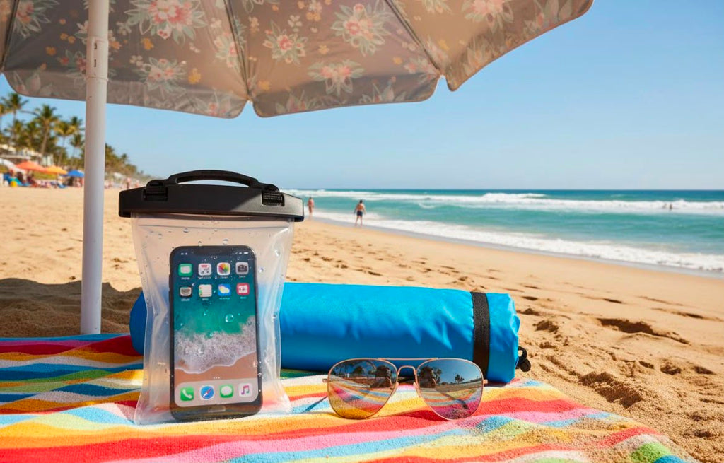 HOCO HX52 IPX8 Waterproof Phone Pouch – Universal Smartphone Dry Bag (Up to 7.2")