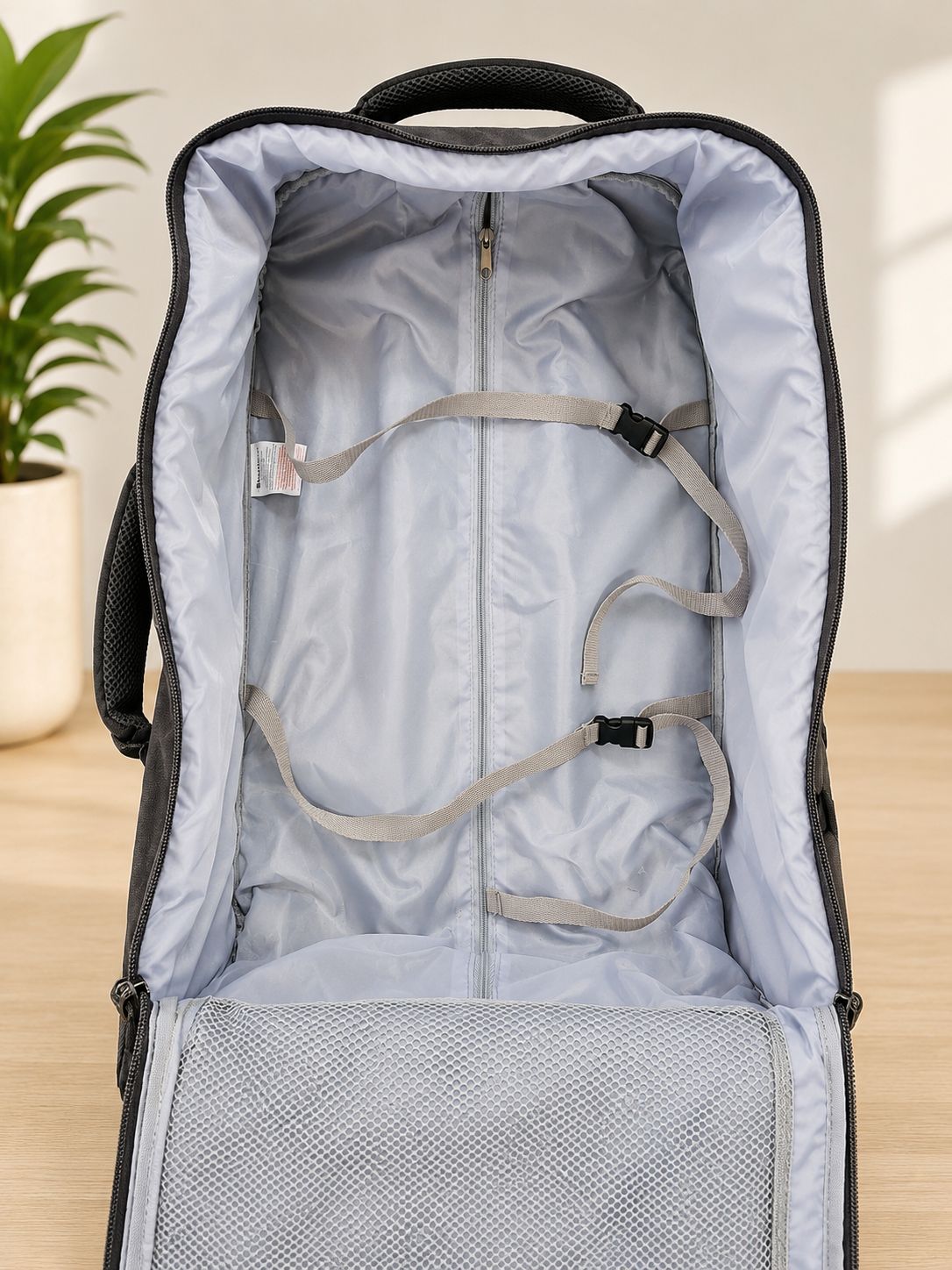 Check In Luggage Karrimor Transit 70 Litre 62x40x23cm  Trolley Backpack 2.45 kg  Black/Grey
