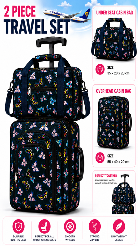 Priority Set Butterfly Navy